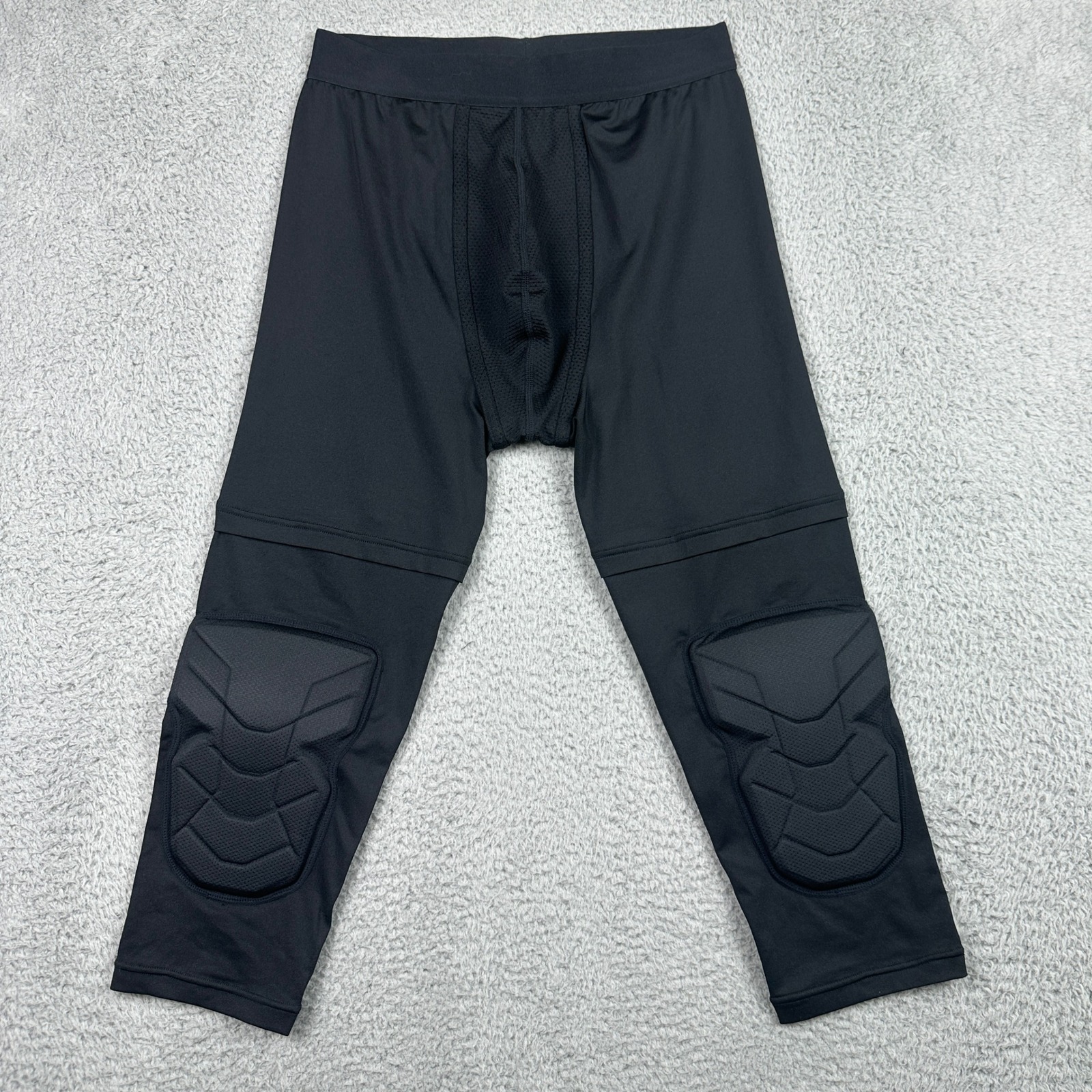 Nike Pro Hyperstrong 3/4 Length Padded Compression Tights Kyrie Irving Men Black